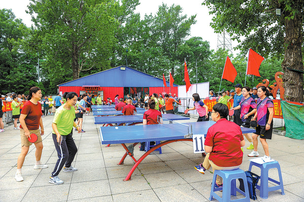 Table Tennis with Locals