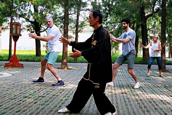 Tai Chi Class at Temple of Heaven