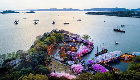 Taihu Lake Fairy Islands Telemetry Wharf