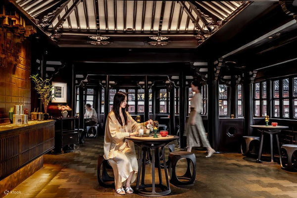 Tea Ceremony at Huxinting Teahouse (Yu Garden)