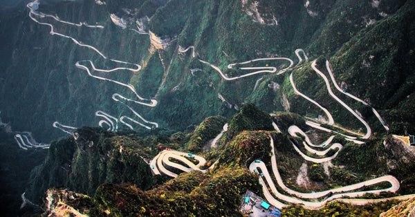 Tianmen Mountain 99 Bends Road Eco Shuttle