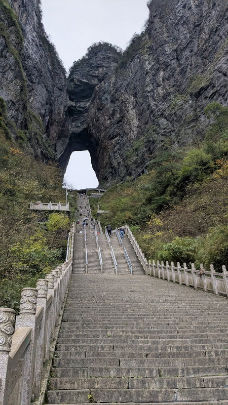 Tianmen Mountain Avenue to Heaven 999 Stairs
