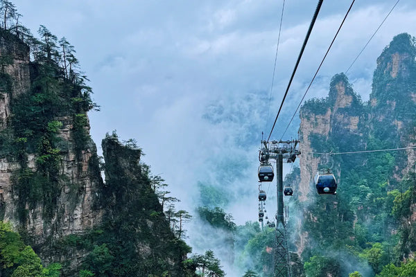 Tianzi Mountain Scenic Cableway (The Imperial Brush)