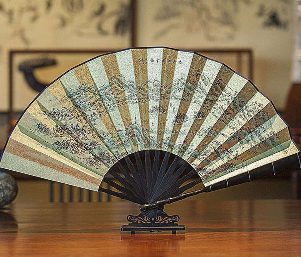 Wang Xing Ji Paper Fan Making