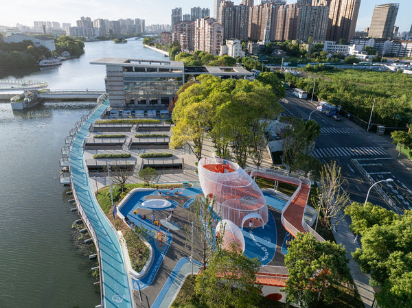 Wuxi Grand Canal Liangxi River Junction Point Walk