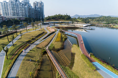 Xiangshan Lake Public Linear Park Boardwalk
