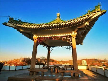 Xiao Yu Shan Park Hexagonal Pavilion Look