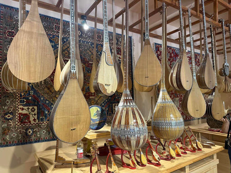 Xinjiang Traditional Instrument Hand Carving Hangar