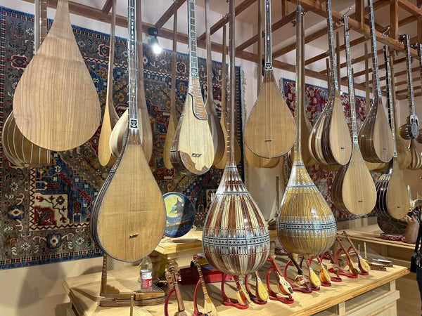 Xinjiang Traditional Instrument Hand Carving Hangar
