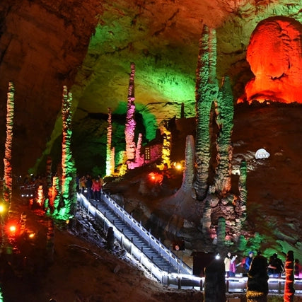 Yellow Dragon Cave Stalactite High Tech Theater