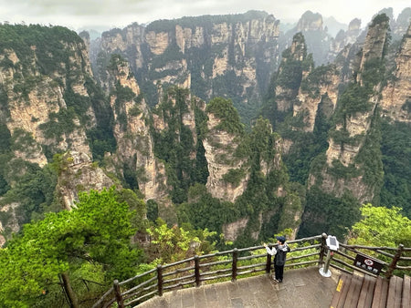Yuanjiajie Backyard Garden Cliff View (Houhuayuan)