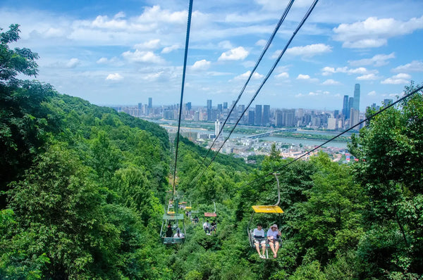 Yuelu Mountain Cable Car Ridge Line Climb