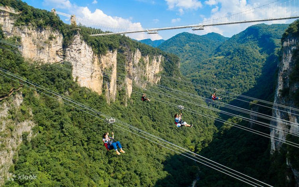 Zhangjiajie Grand Canyon High Tech Zip Line