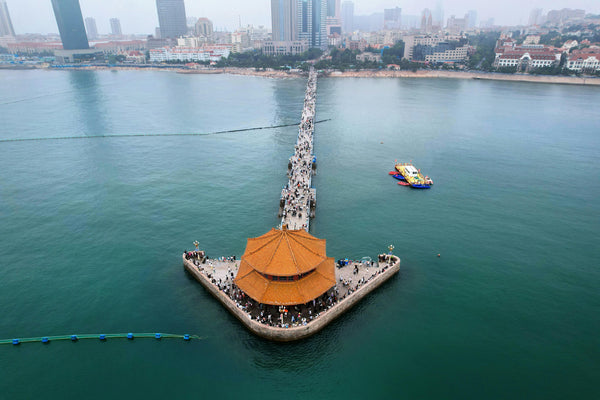 Zhanqiao Pier Coastal Linear Boardwalk