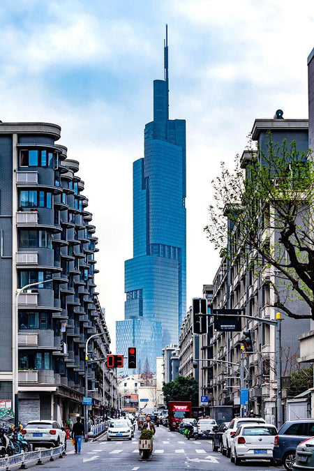 Zifeng Tower Skyscraper High-Tech Observatory